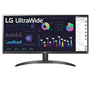 LG 29WQ500-B UltraWide front view
