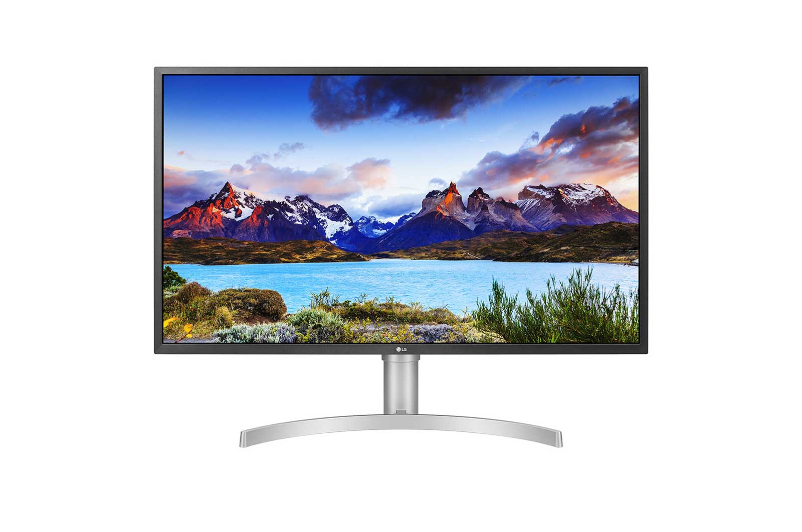 LG 32UL750-W UHD 4K & 5K Monitors front view