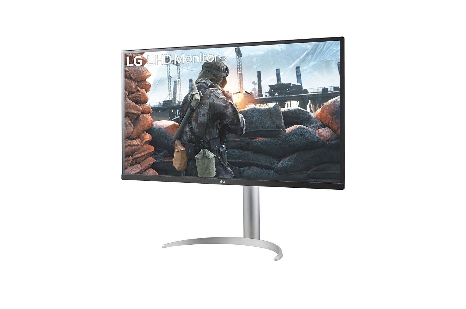 LG 32 (81.28cm) UHD HDR Monitor with USB-C Connectivity, 32UP550N-W
