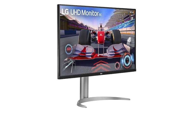 LG 31.5 (80 cm) UHD 4K (3840x2160) / HDR10 / 4K@144Hz from HDMI2.1 / AMD FreeSync™ Premium / USB Type-C™ with 65W Power Delivery / Height / Pivot / Tilt Adjustable Stand, 32UQ750-W