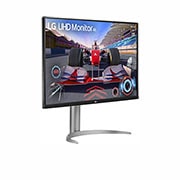 LG 31.5 (80 cm) UHD 4K (3840x2160) / HDR10 / 4K@144Hz from HDMI2.1 / AMD FreeSync™ Premium / USB Type-C™ with 65W Power Delivery / Height / Pivot / Tilt Adjustable Stand, 32UQ750-W