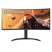 LG 34WP75C-B UltraWide front view