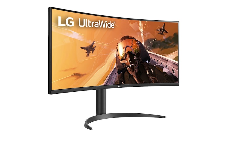 LG 34(86.36 cm) 21:9 Curved UltraWide™ QHD (3440 x 1440) Monitor, 34WP75C-B