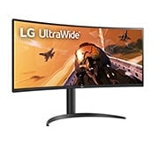 LG 34(86.36 cm) 21:9 Curved UltraWide™ QHD (3440 x 1440) Monitor, 34WP75C-B