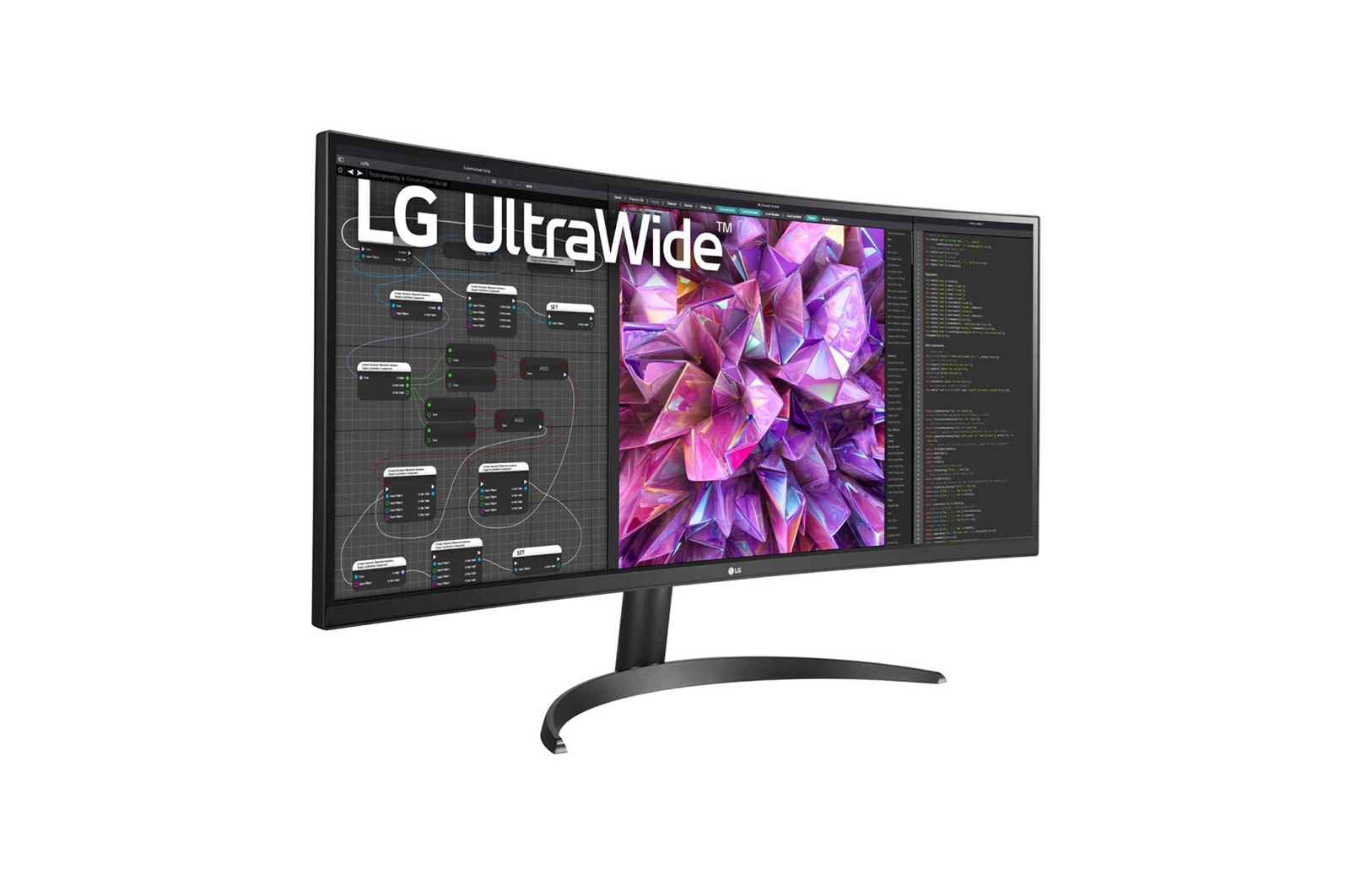 LG 34 (86.36cm) 21:9 Curved UltraWide QHD Monitor, 34WQ60C-B