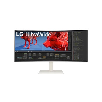 LG 38wr85qc-w ultrawide front view