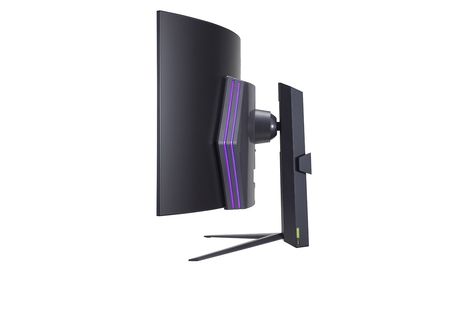 LG 114.3 cm (45) UltraGear™ OLED Curved Gaming Monitor WQHD with 240Hz Refresh Rate 0.03ms (GtG) Response Time, 45GR95QE-B