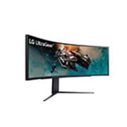 LG 49 (124.46cm) UltraGear™ 32:9 Dual QHD Curved Gaming Monitor with 240Hz Refresh Rate, 49GR85DC-B