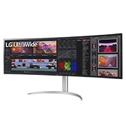 LG 49 (124.46cm) 32:9 UltraWide™ Dual QHD Nano IPS™ Curved Monitor, 49WQ95C-W