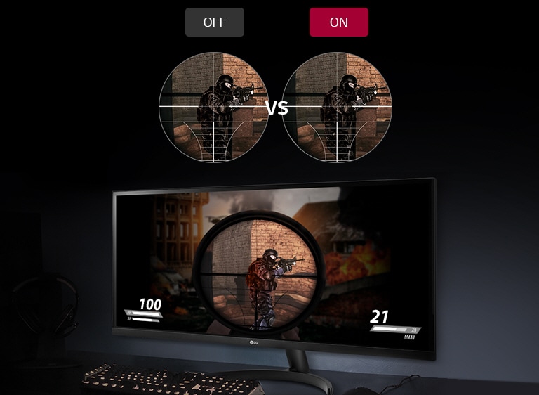 LG 29WL500-B Crosshair