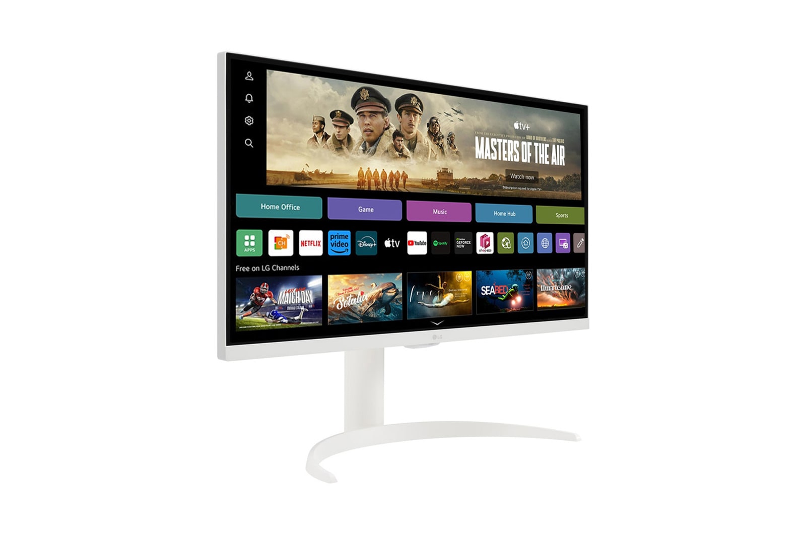 +15 degree side view