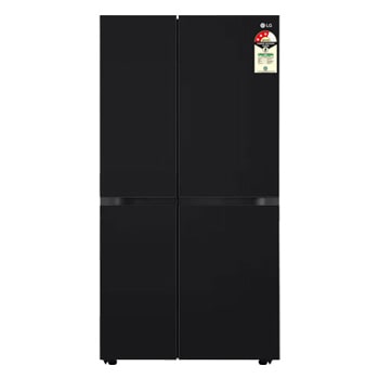 LG GL-B257DBM3 Side by Side Refrigerators front view