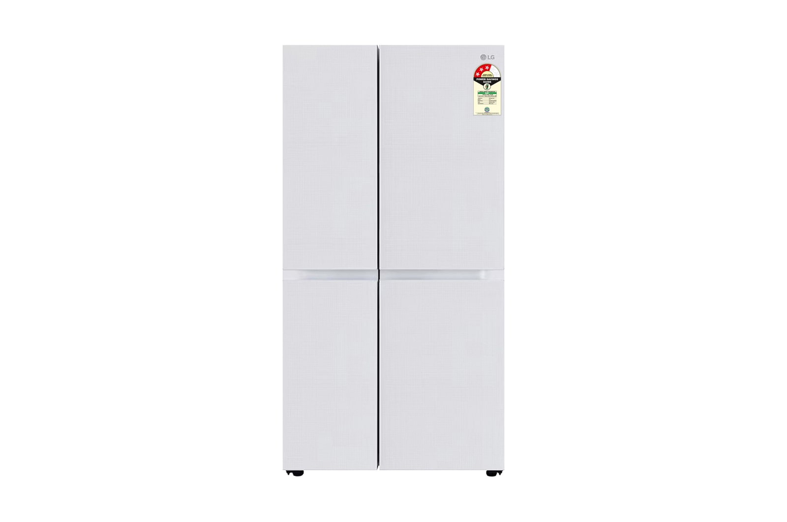 LG GL-B257DLW3 Side by Side Refrigerators front view