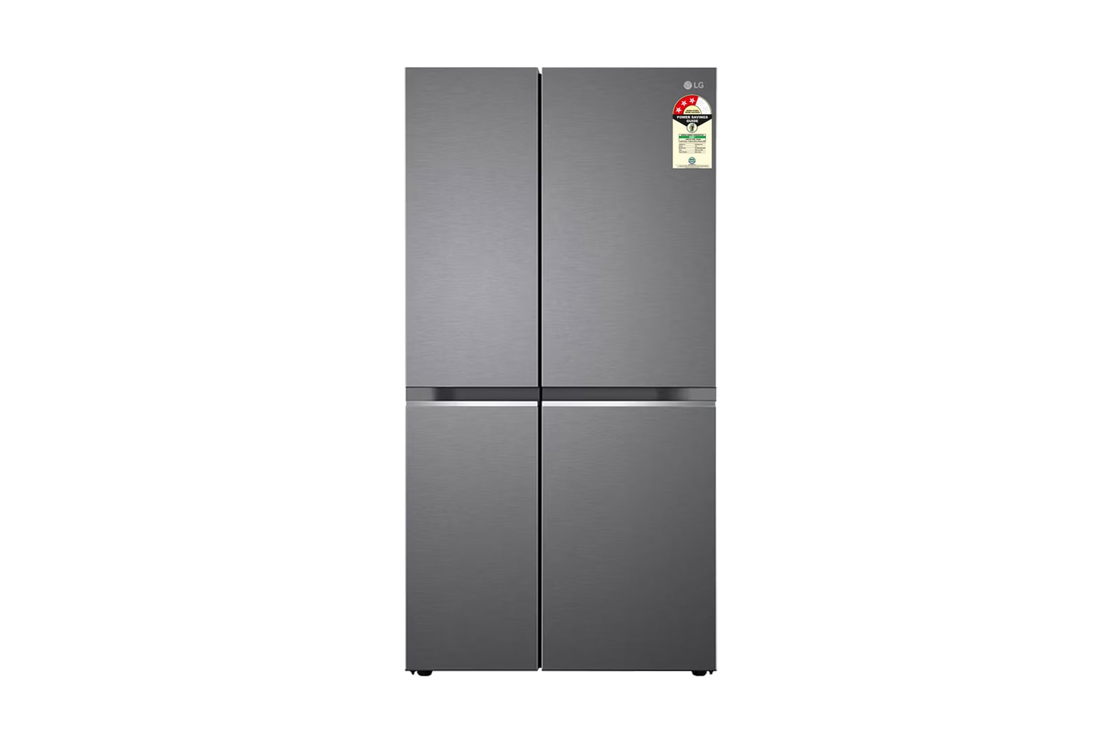 LG GL-B257HDS3 Side by Side Refrigerators front view
