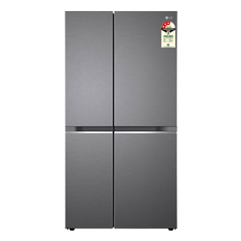LG GL-B257HDS3 Side by Side Refrigerators front view