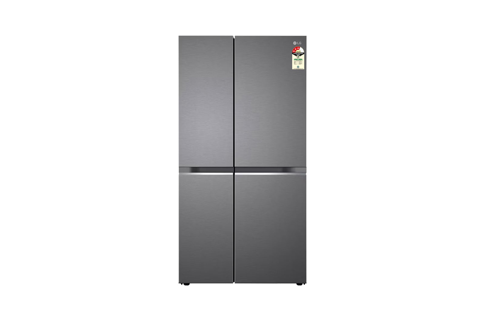 LG GL-B257HDSY Side by Side Refrigerators front view