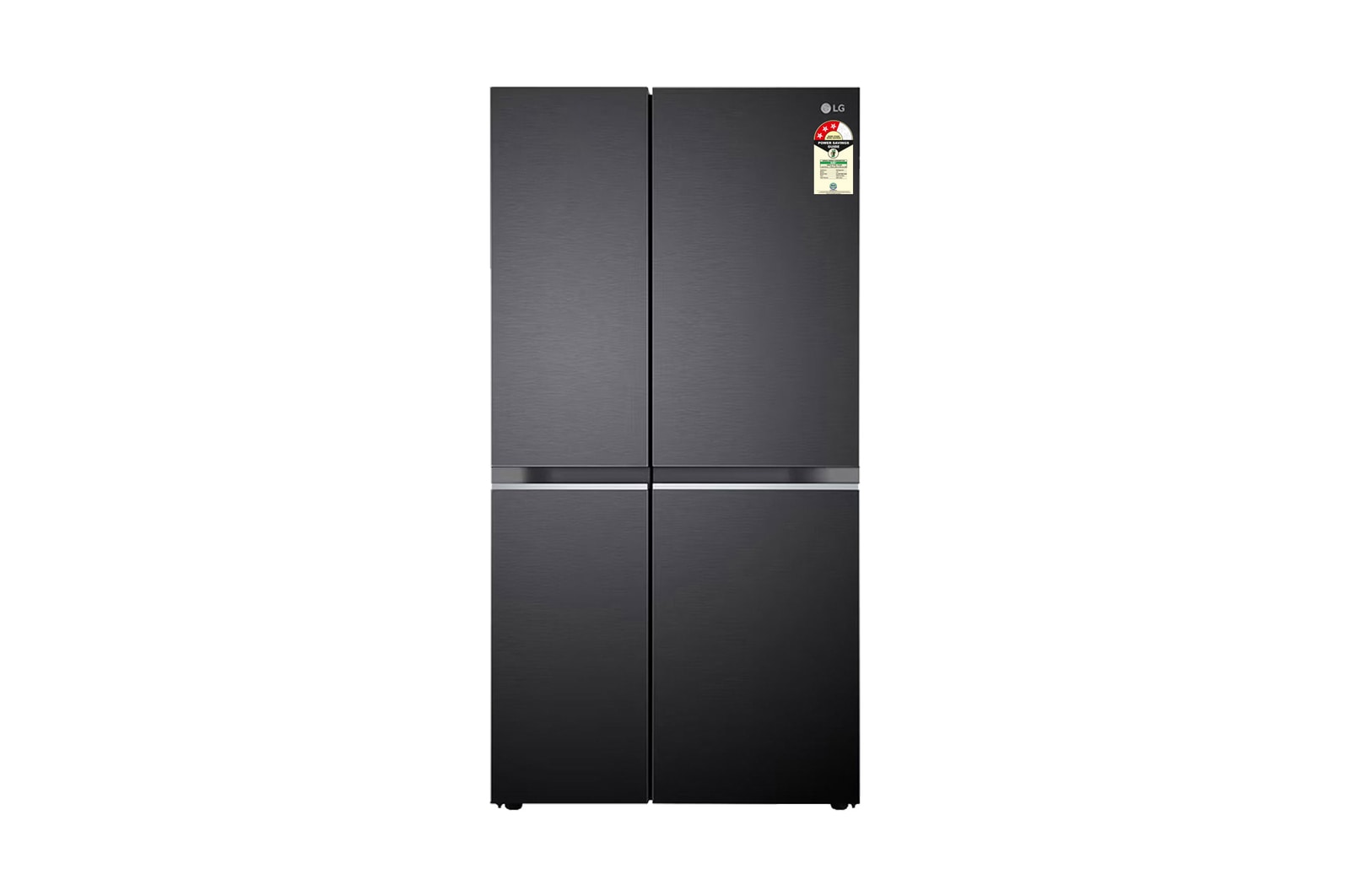 LG GL-B257HMC3 Side by Side Refrigerators front view