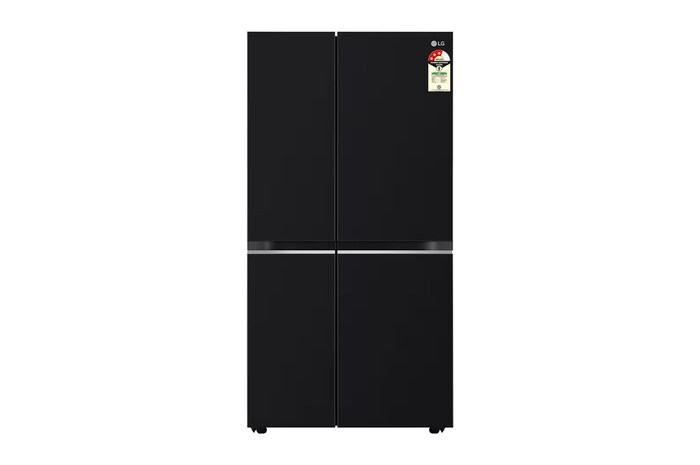 Front view of LG Refrigerators, Side by side refrigerators GL-B257HWB3