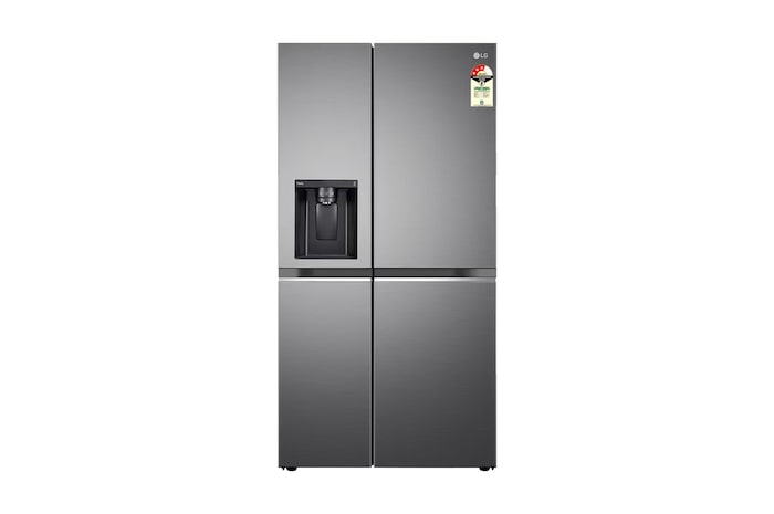 LG GL-L257CPZ3 Side by Side Refrigerators front view