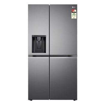 LG GL-L257CPZ3 Side by Side Refrigerators front view
