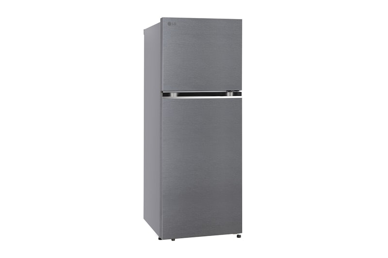 LG 322 L Double Door Refrigerator, Smart Inverter Compressor, Smart Diagnosis, Auto Smart Connect, Dazzle Steel, 2 Star, GLT3226SNDS