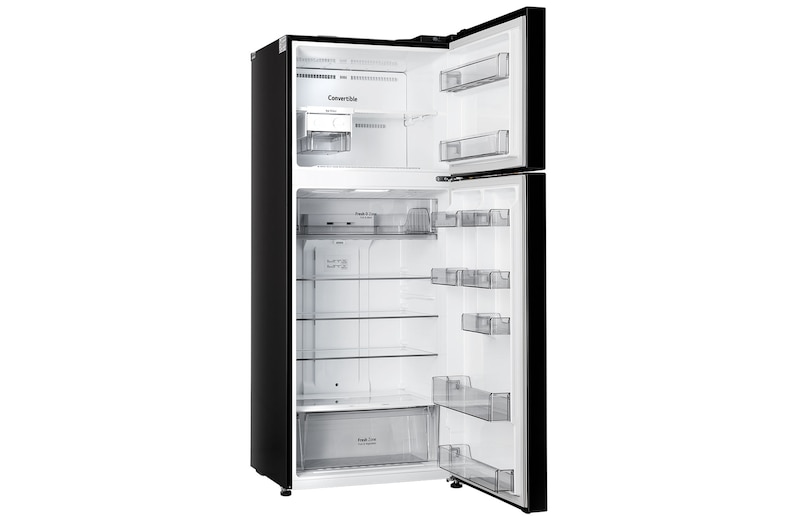 left view with door open