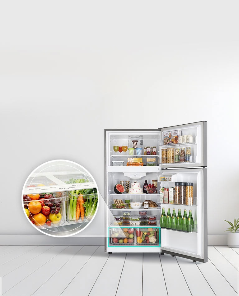 Separate Boxes for fruits Vegetables