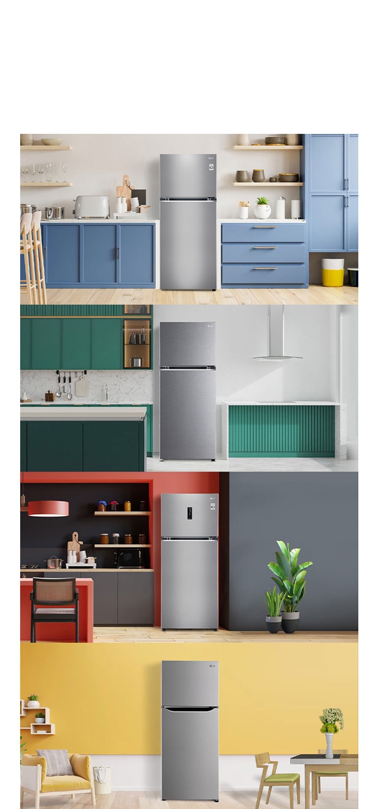 Chill In Style with LG Double-Door Refrigerators