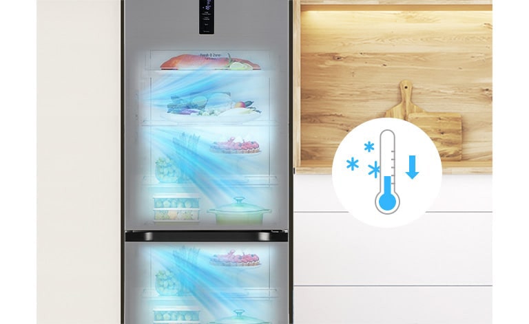 Smart Learner Function is working when Fridge door is closed.