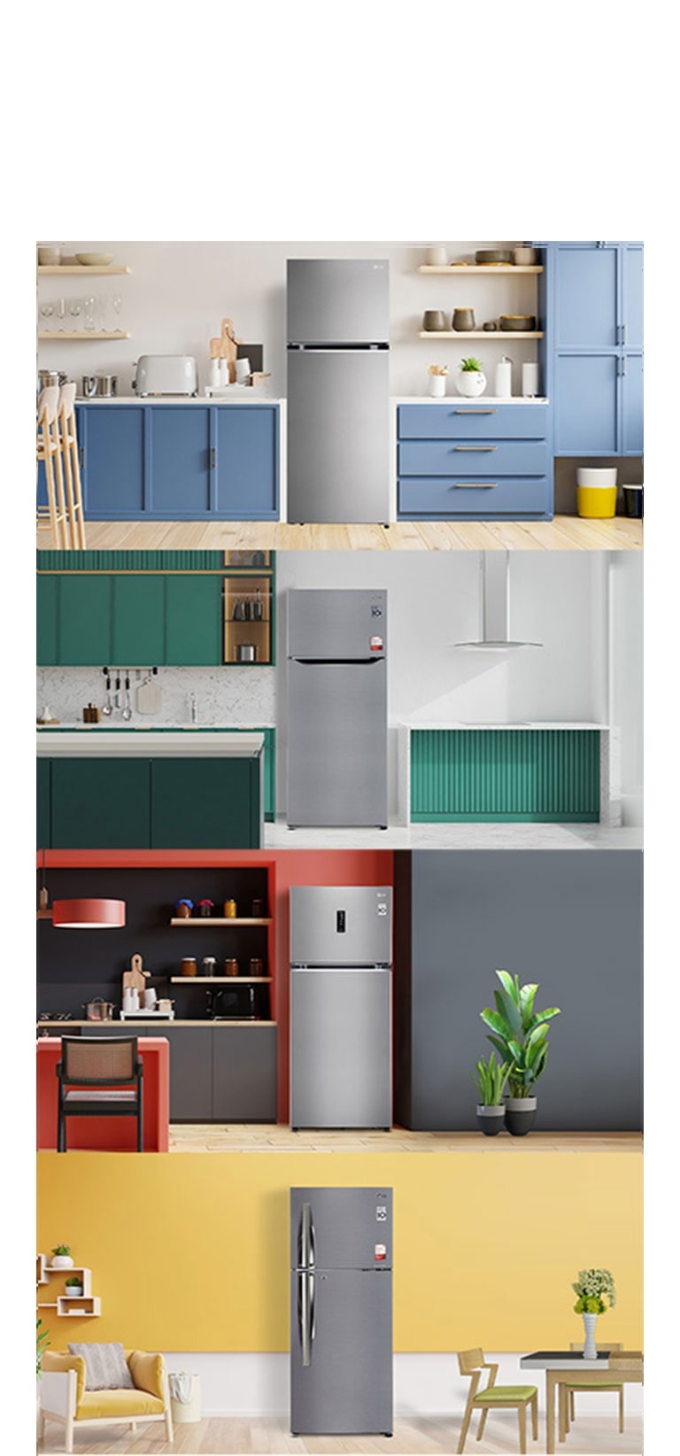 Chill In Style with LG Double-Door Refrigerators