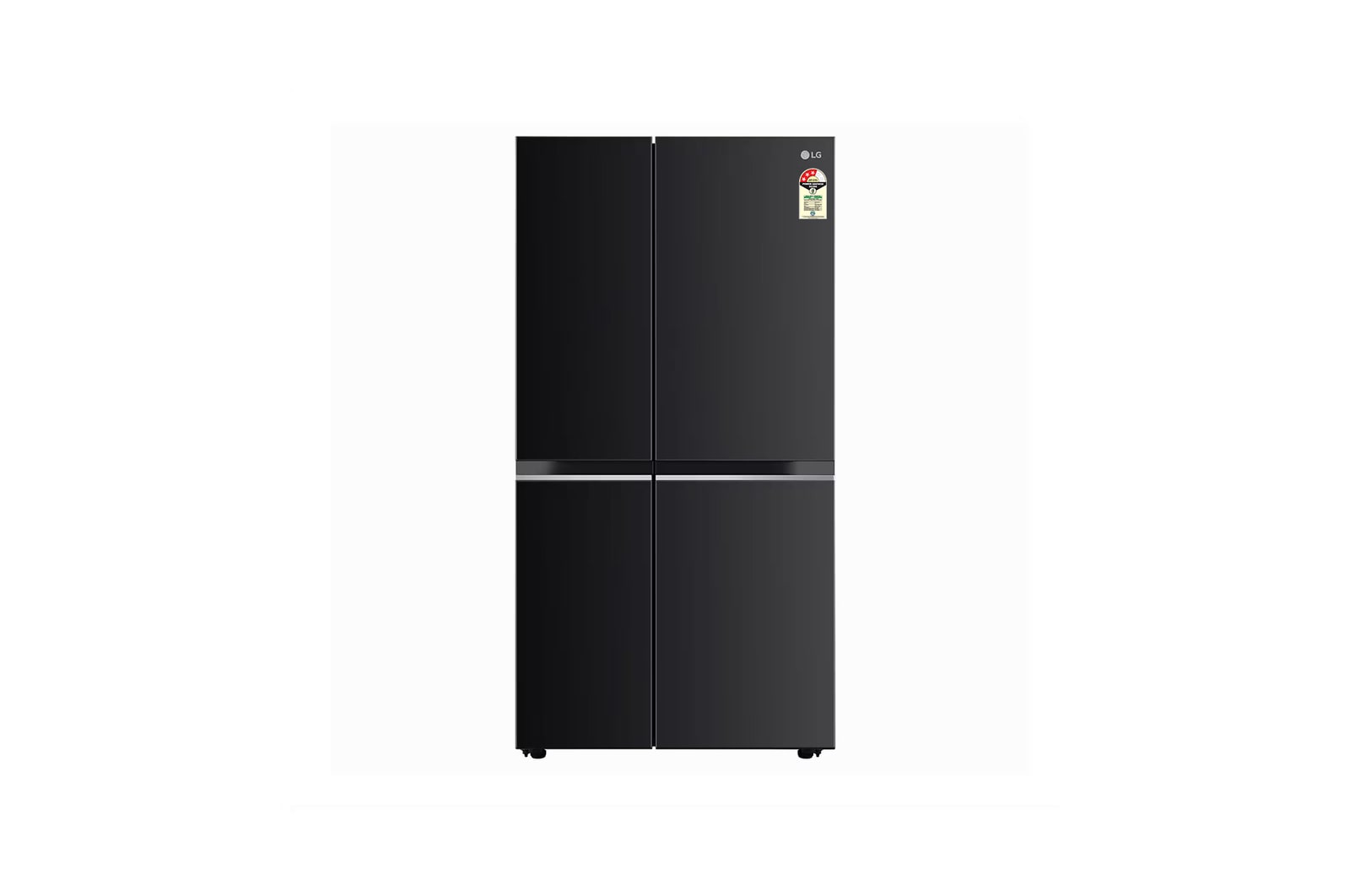 LG GL-B257EES3 Side by Side Refrigerators front view