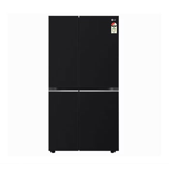 LG GL-B257HWBY Side by Side Refrigerators front view