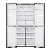 LG 530L, French Door Refrigerator with Smart Inverter Compressor, Multi Air Flow, Linear Cooling, Smart Diagnosis™ with Shiny Steel Finish, GC-B22FTLVB