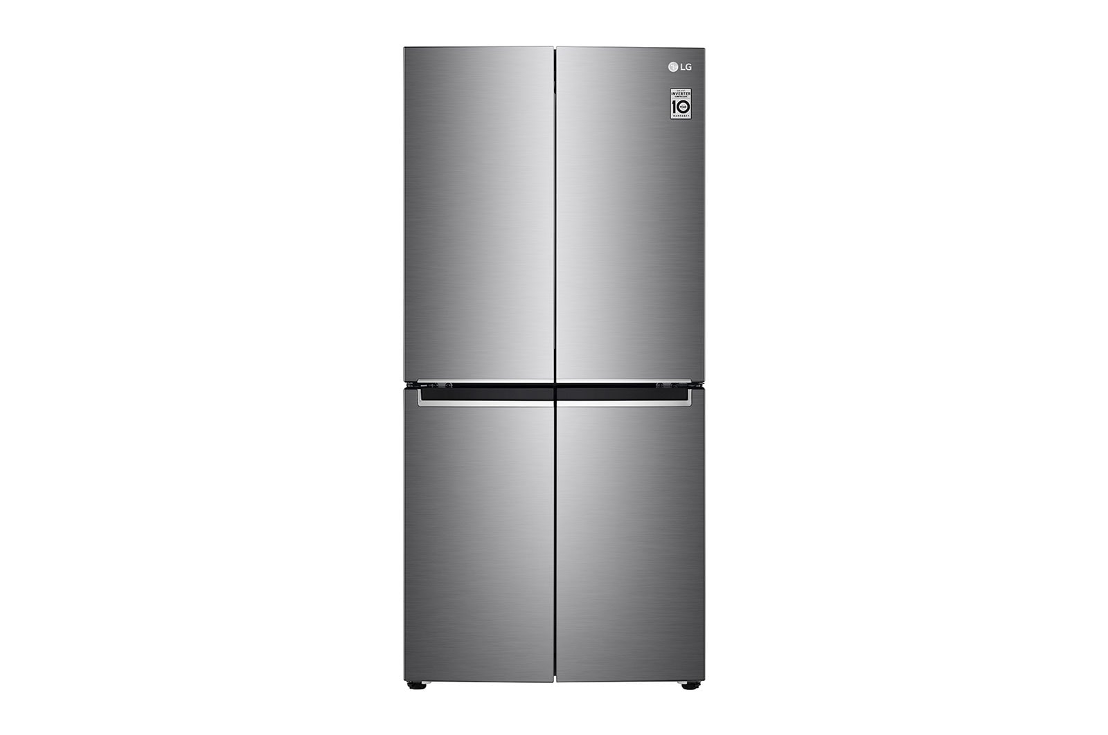 LG GC-B22FTLVB side by side refrigerator front view