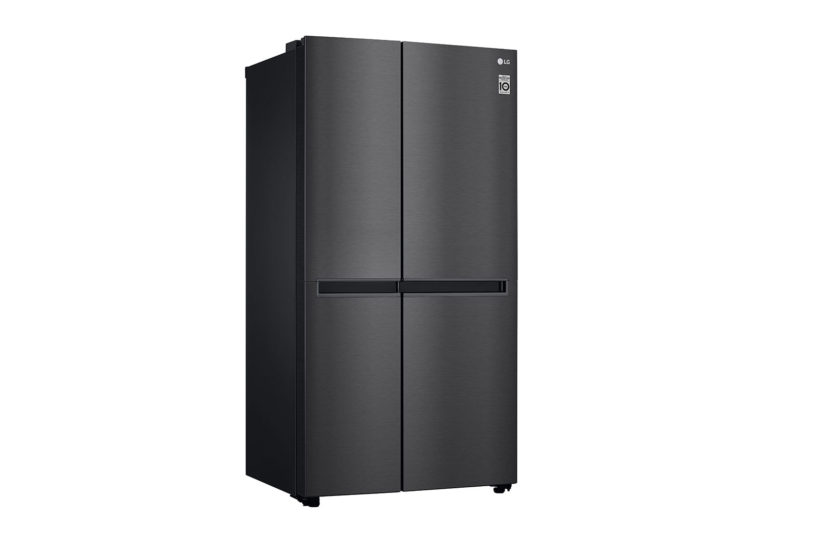 LG 688L, Side-by-Side Refrigerator with Smart Inverter Compressor, Multi Air Flow, Multi Digital Sensors, Express Freezing, Smart Diagnosis™, GC-B257KQBV