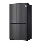 LG 688L, Side-by-Side Refrigerator with Smart Inverter Compressor, Multi Air Flow, Multi Digital Sensors, Express Freezing, Smart Diagnosis™, GC-B257KQBV