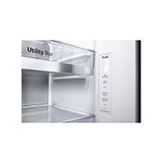 LG Knock Twice, See Inside, 674L InstaView Door-in-Door™, Side-by-Side Refrigerator with Inverter Linear Compressor, DoorCooling+™, GC-X257CQES