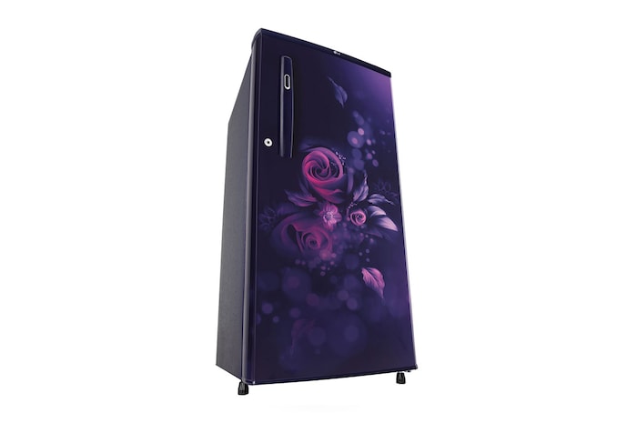 LG 185L, 3 Star, Blue Euphoria Finish, Direct Cool Single Door Refrigerator, GL-B199OBED