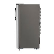 LG  LG 185L, 3 Star, Shiny Steel Finish, Direct Cool Single Door Refrigerator, GL-B199OPZD