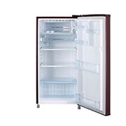 LG 185L, 1 Star, Scarlet Jasmine Finish, Direct Cool Single Door Refrigerator, GL-B199OSJB