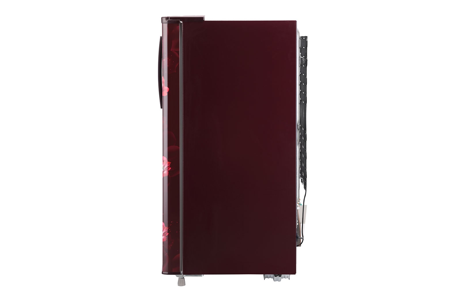 LG 185L, 1 Star, Scarlet Jasmine Finish, Direct Cool Single Door Refrigerator, GL-B199OSJB