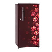 LG 185L, 1 Star, Scarlet Jasmine Finish, Direct Cool Single Door Refrigerator, GL-B199OSJB