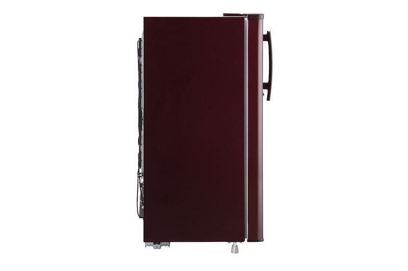 LG 185L, 1 Star, Scarlet Jasmine Finish, Direct Cool Single Door Refrigerator, GL-B199OSJB