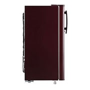 LG 185L, 1 Star, Scarlet Jasmine Finish, Direct Cool Single Door Refrigerator, GL-B199OSJB