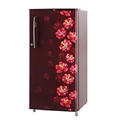 LG 185L, 1 Star, Scarlet Jasmine Finish, Direct Cool Single Door Refrigerator, GL-B199OSJB