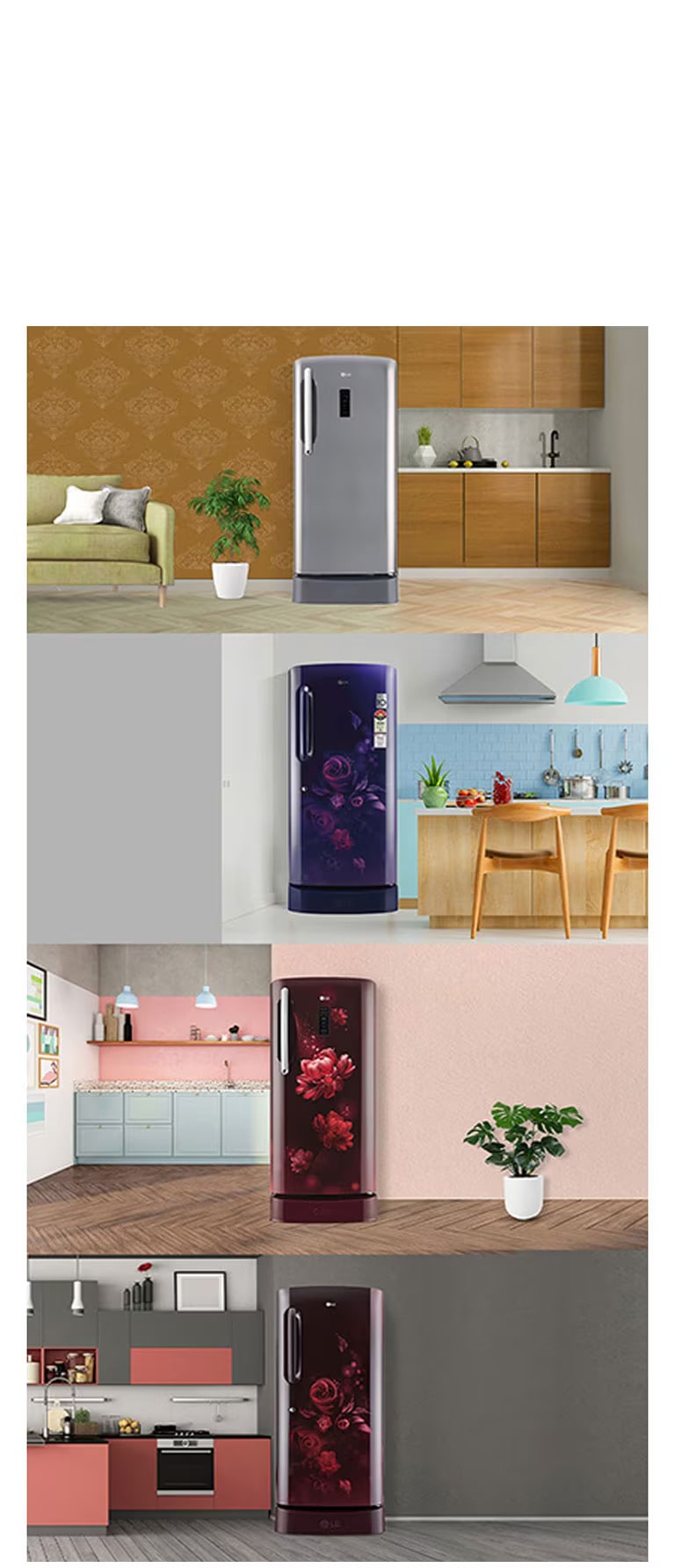 LG /GL-B201ASED LG Single-Door Refrigerators
