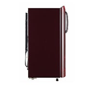 LG 185L, 3 Star, Scarlet Quartz Finish, Direct Cool Single Door Refrigerator, GL-B201ASQD