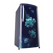 LG 201L, 3 Star, Blue Charm Finish, Direct Cool Single Door Refrigerator, GL-B211HBCD