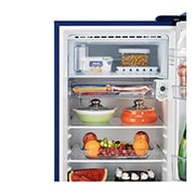 LG 201L, 3 Star, Blue Euphoria Finish, Direct Cool Single Door Refrigerator, GL-B211HBED