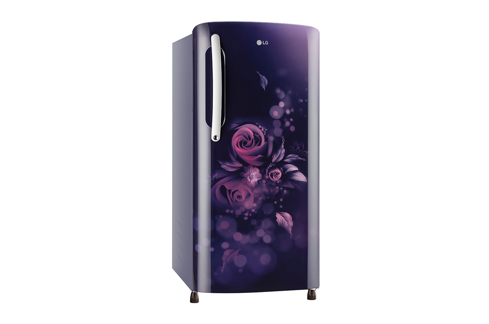 LG 201L, 3 Star, Blue Euphoria Finish, Direct Cool Single Door Refrigerator, GL-B211HBED